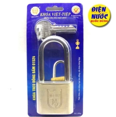 Khoá treo đồng bấm Việt Tiệp 01524 - càng dài
