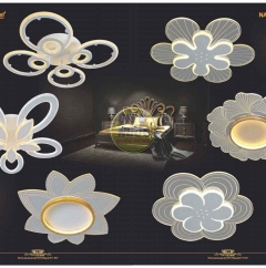 Đèn ốp trần phòng khách nhỏ hiện đại áp trần NC0481