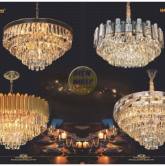 Đèn thả pha lê phòng ăn NC8066