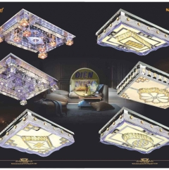 Đèn led ốp trần hình chữ nhật NC224