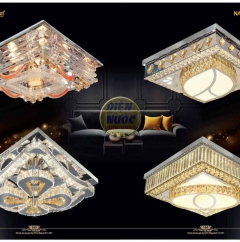 Đèn trang trí ốp trần HCM vuông LED áp trần NC051