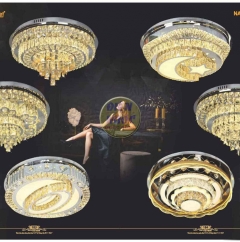 Đèn ốp trần hình tròn LED áp trần NC048