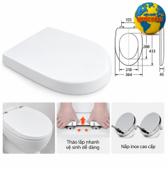 Nắp bệt nắp bồn cầu nắp bàn cầu nhà vệ sinh