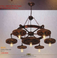 Đèn thả kiểu trang trí quán Cà Phê NB015