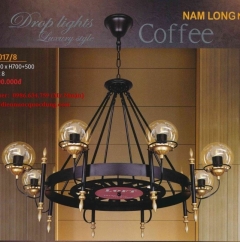 Đèn thả kiểu trang trí quán Cà Phê NB017/8