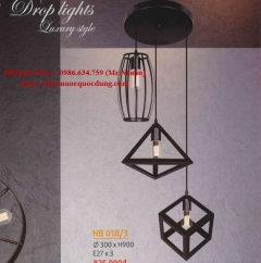 Đèn thả kiểu trang trí quán Cà Phê NB018/3