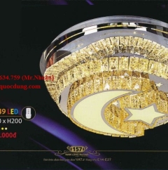 Đèn mâm tròn LED áp trần NC049 LED