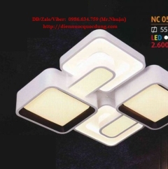 Đèn mâm vuông LED áp trần NC053 LED