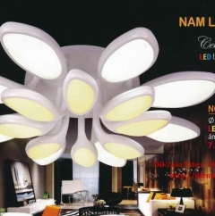 Đèn mâm tròn LED áp trần NC060/8+8 LED