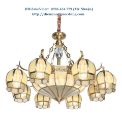 Đèn chùm nến đồng cao cấp NC2203/8