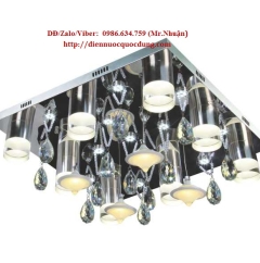 Đèn mâm vuông LED áp trần NC6745A LED