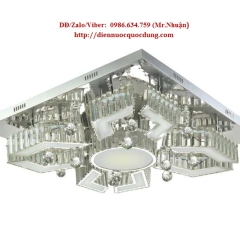 Đèn mâm vuông LED áp trần NC6755A LED