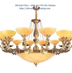 Đèn chùm nến đồng cao cấp NC750/12