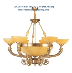 Đèn chùm nến đồng cao cấp NC751/6