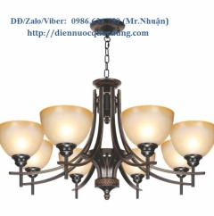  Đèn chùm xi đồng cổ điển NC8041/8