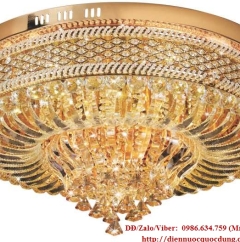 Đèn mâm Pha Lê áp trần NC876
