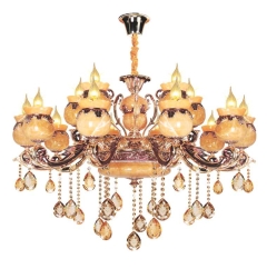 Đèn chùm nến đá tự nhiên NC88008/10+5  LED  