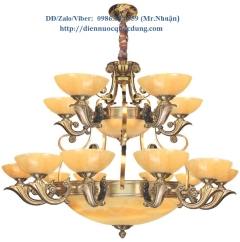 Đèn chùm nến đồng cao cấp NC88018/15