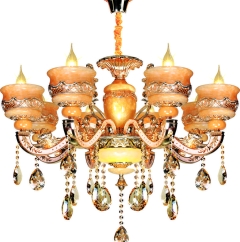 Đèn chùm nến đá tự nhiên  NC9921/8 LED  