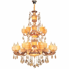 Đèn chùm nến đá tự nhiên  NC9922/18+6 LED 