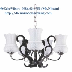  Đèn chùm xi đồng cổ điển NC9922/5