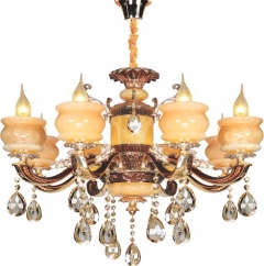 Đèn chùm nến đá tự nhiên  NC9922/8 LED  