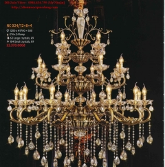 Đèn chùm Atimon cao cấp NC024/12+8+4