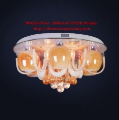 Đèn mâm tròn LED áp trần NC6205A - MP3