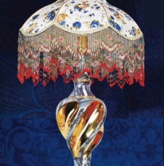 Đèn bàn trang trí bằng đồng NG8160