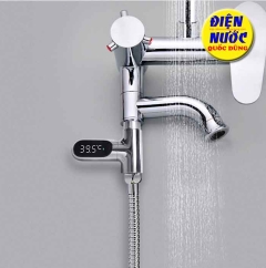 Nhiệt kế vòi hoa sen vòi hồ vòi nước các loại có đèn LED hiển thị nhiệt độ không dùng pin