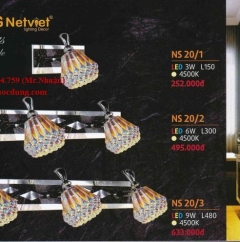  Đèn soi tranh NS20/2 LED