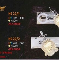  Đèn soi tranh NS22/2 LED