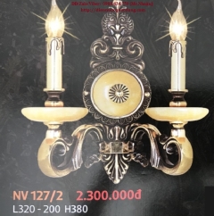Đèn vách đồng NV127/2