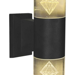 Đèn vách ngoài trời NX2679 LED 9Wx2