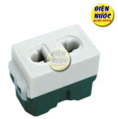 Ổ cắm Panasonic đơn không màn che WEV1090SW WIDE