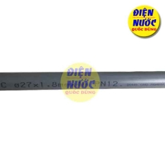 Ống nhựa Bình Minh phi 27x1.6mm  