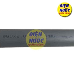 Bảng giá ống nhựa Bình Minh phi 60x1.8mm  