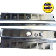 Phễu thoát sàn INOX 304 chống mùi hôi lỗ 60 90 dài 60 cm