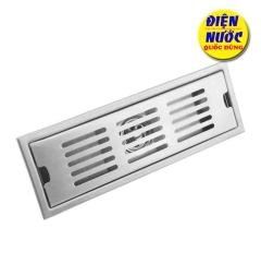 Ống ga thoát nước sàn nhà tắm inox 304 cỡ lớn 10 x 20 cm