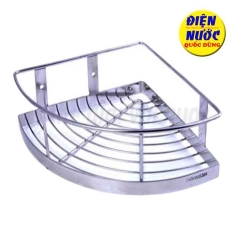 Kệ góc nhà tắm inox 304 1 tầng