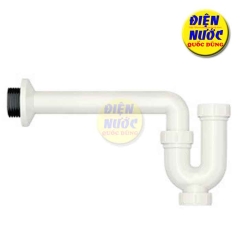 Ống dẫn thải lavabo co chữ P Inax A-325PL nhựa trắng