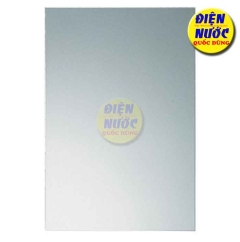 Gương tráng bạc phòng tắm 510 x 760 Inax KF-5075VA 