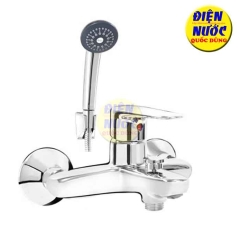 Vòi sen tắm nóng lạnh Inax BFV-1113S-4C tay Sen xi mạ và HƯỚNG DẪN LẮP ĐẶT