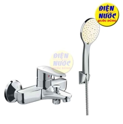 Vòi sen tắm Inax BFV-113S nóng lạnh bát sen lớn & REVIEW SẢN PHẨM