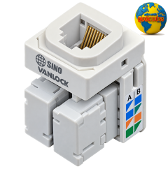 Ổ cắm mạng Internet S18 - Sino Vanlock S30RJ88