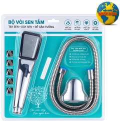 Bộ Tay Sen Tắm Tăng Áp Xi