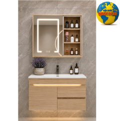 Tủ chậu lavabo nhựa có gương – Mẫu đẹp, sang trọng TPHCM