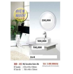 Mẫu bàn đá lavabo đẹp, chậu rửa mặt bàn đá giá rẻ  