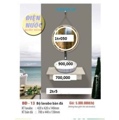 Bộ Lavabo bàn đá giá rẽ TpHCM