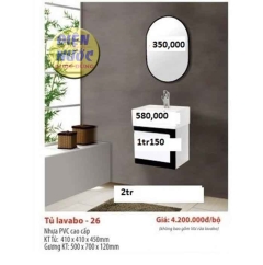 Bộ tủ chậu Lavabo giá rẽ TpHCM